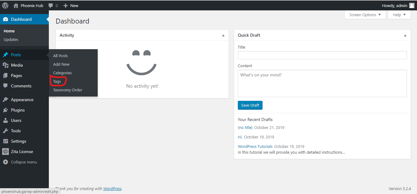 WordPress-Add Tags — WordPress Tutorials [All in 1] Best Series