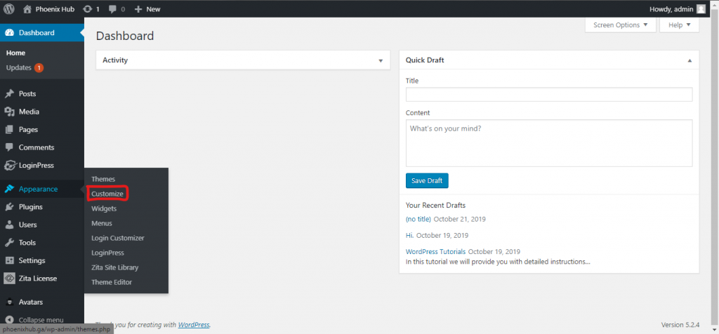 WordPress Tutorials: WordPress-Customize Theme — WordPress Tutorials [All in 1] Best Series