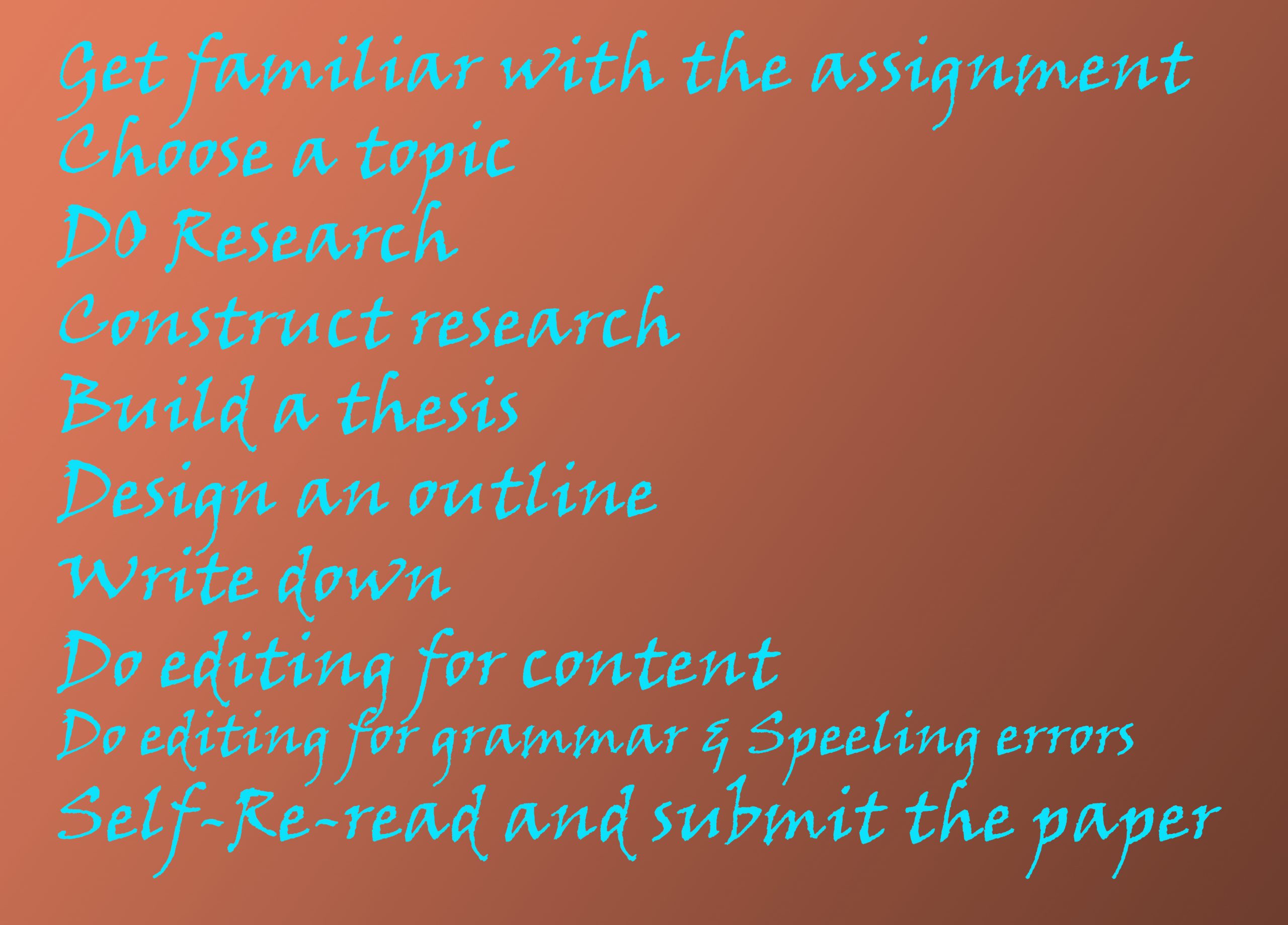 Write a good research paper with the following 10 steps — How to write a good research paper with 10 steps