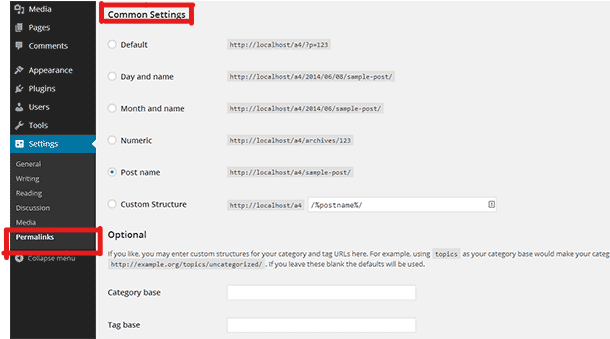WordPress Tutorials: WordPress-Permalink Settings — WordPress Tutorials [All in 1] Best Series