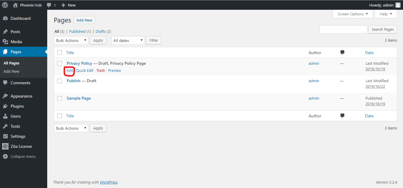 WordPress Tutorials: WordPress-Edit Pages — WordPress Tutorials [All in 1] Best Series