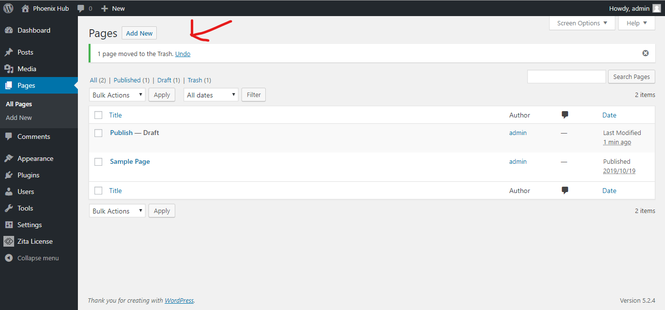 WordPress Tutorials: WordPress-Delete Pages — WordPress Tutorials [All in 1] Best Series