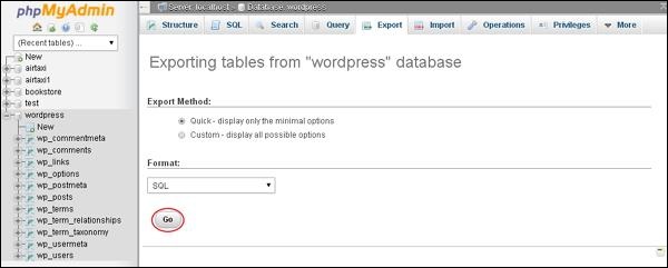 WordPress Tutorials: WordPress Database Backup — WordPress Tutorials [All in 1] Best Series