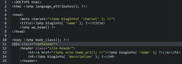 header.php — WordPress Theme Development Tutorials [All in 1 Best Series]