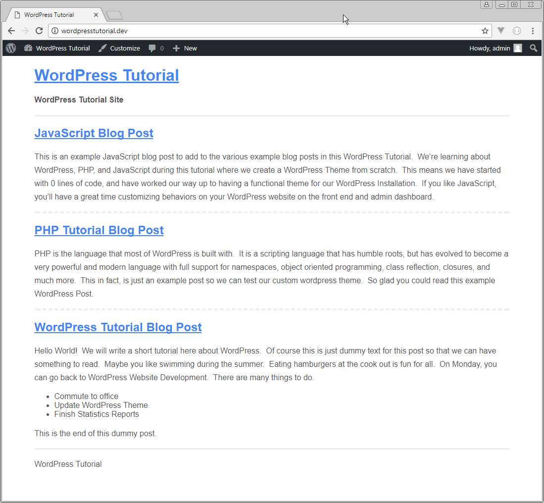 style.css — WordPress Theme Development Tutorials [All in 1 Best Series]
