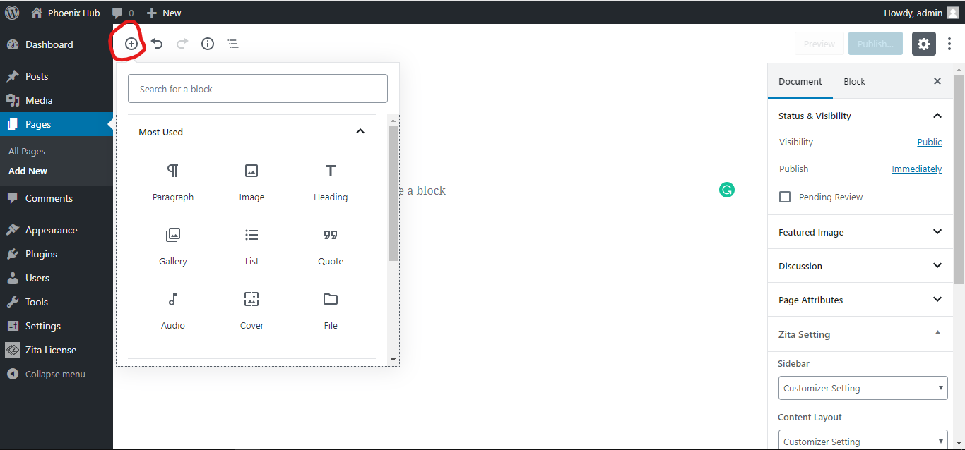 WordPress-Add Page — WordPress Tutorials [All in 1] Best Series