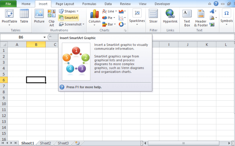 Bullets in excel 3