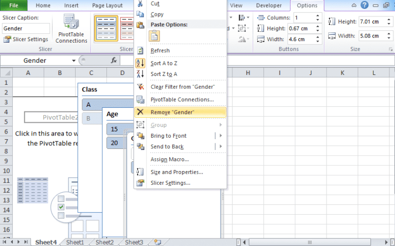 Excel Slicer 2