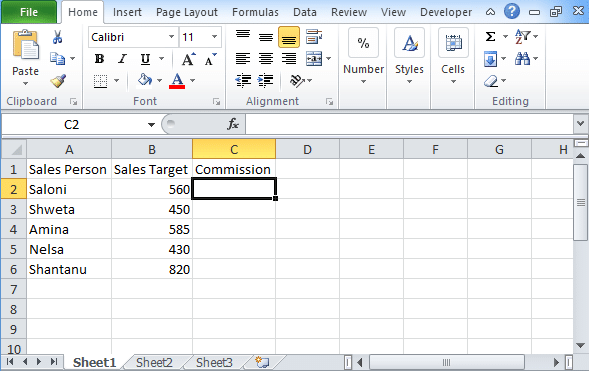Excel logical test
