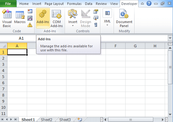 Histogram in excel