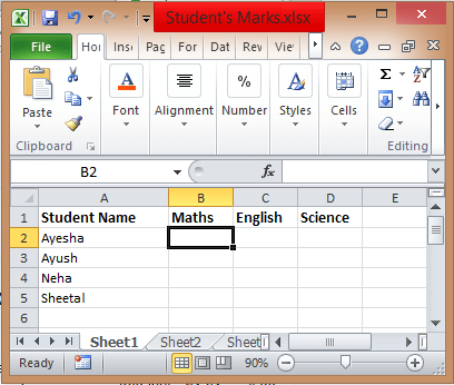 How to use Excel