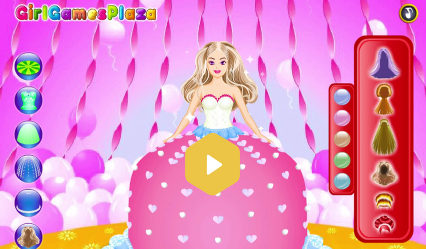 3. Barbie Cake — Adorable TOP 10 Barbie Cooking Games for girls