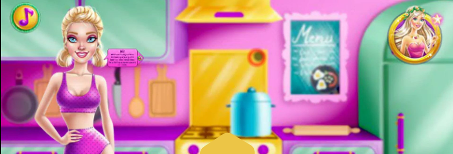 5. Barbie Strawberry Souffle — Adorable TOP 10 Barbie Cooking Games for girls