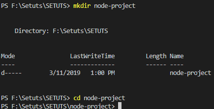 create directory in linux