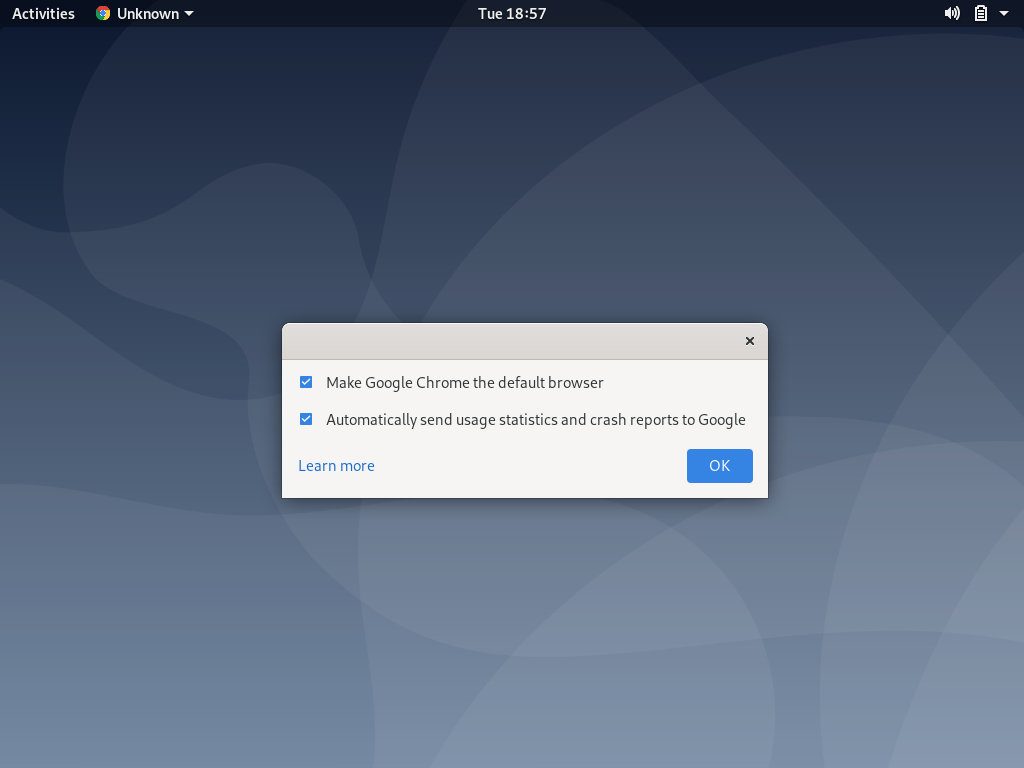 debian google chome default browser
