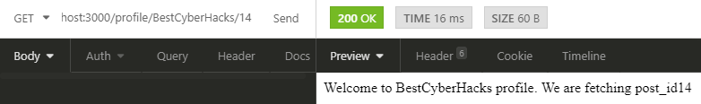 fetching post id in express js