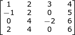 4×4 Matrix — Matrix Determinant Calculator – 2 x 2, 3 x 3, 4 x 4