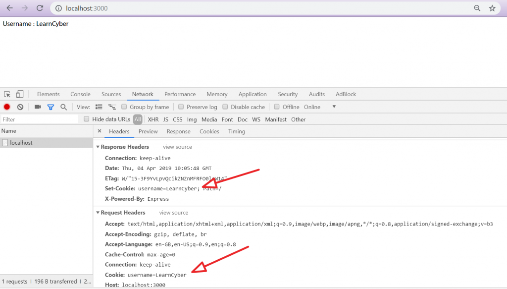 node express middleware