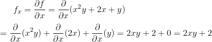 partial derivative calculator 3