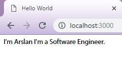 piped text in pug engine templating