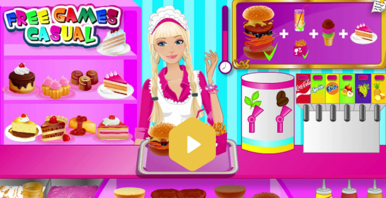 barbie cooking games y8