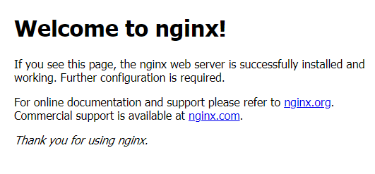 nginx server on centos