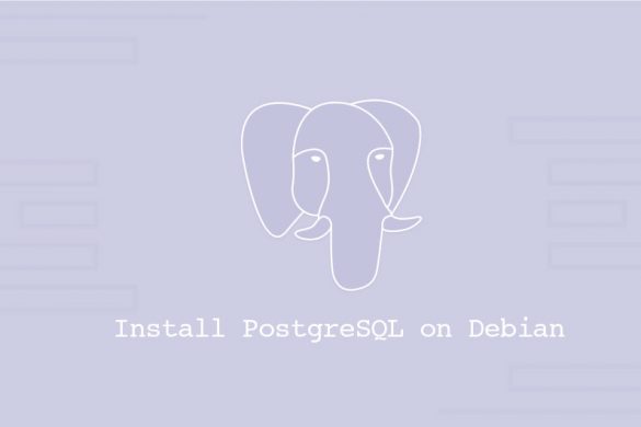 debian install postgresql 11