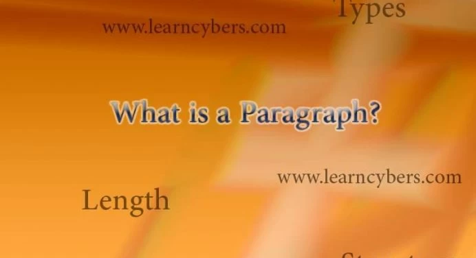 What is a Paragraph?