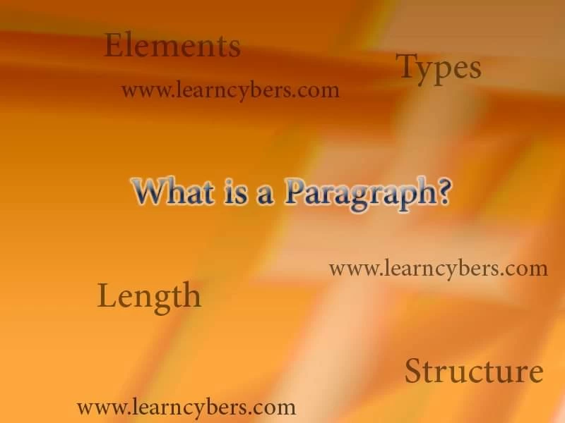What is a Paragraph?