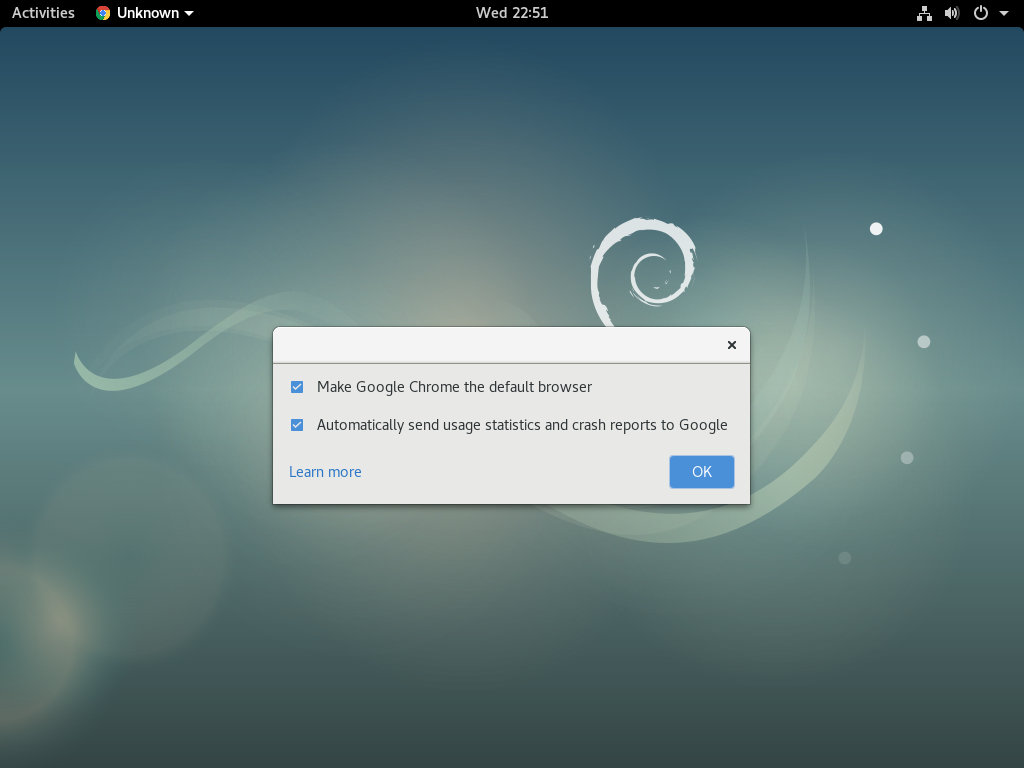 install google chrome debian