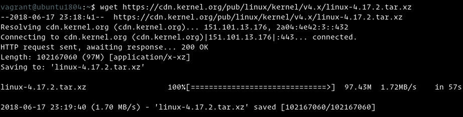 wget command in linux