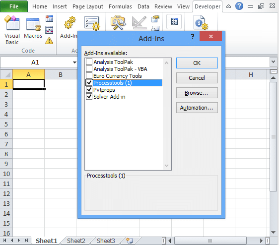 excel add ins list