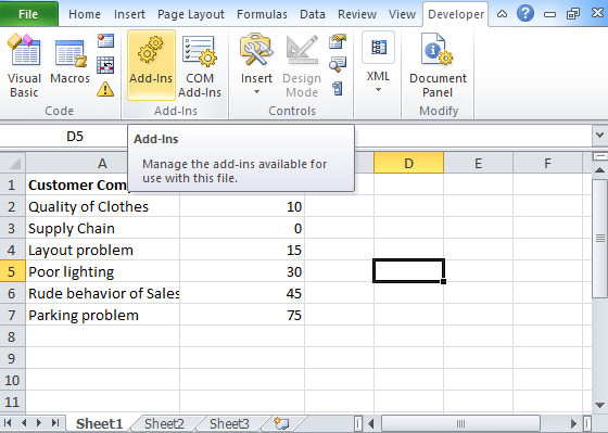 Add-Pareto-chart