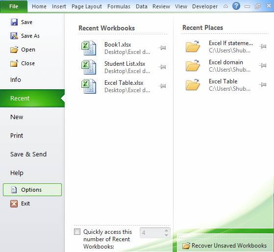 removing excel add ins