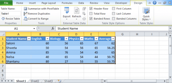 Excel Tables Tutorial for beginners - How to create table?