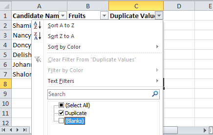 How-to-find-duplicates-in-excel-using-filter