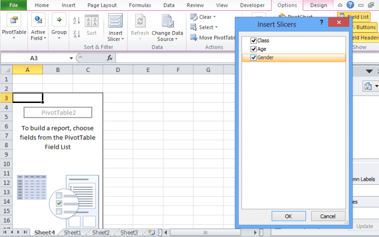 Slicer-in-Excel