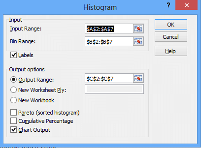 histogram in excel 2016 for mac