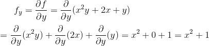 Partial Derivative 3