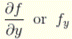 Partial Derivative Calculator 1