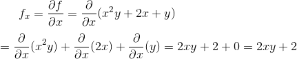 partial derivative calculator 2