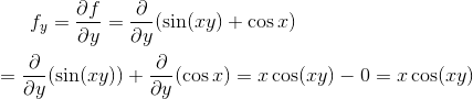 partial derivative calculator 4