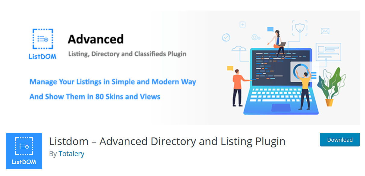 Listdom – An Advanced Directory & Listing WordPress Plugin