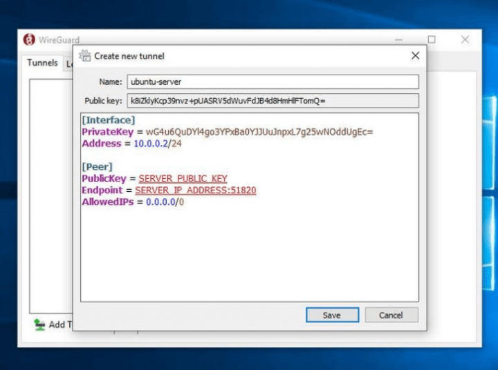 Wireguard настройка сервера ubuntu